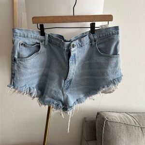 Vintage Wrangler Western Boho Festival Jeans Short Size 42